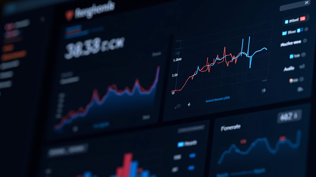 Tableau de bord analytique avec tuiles